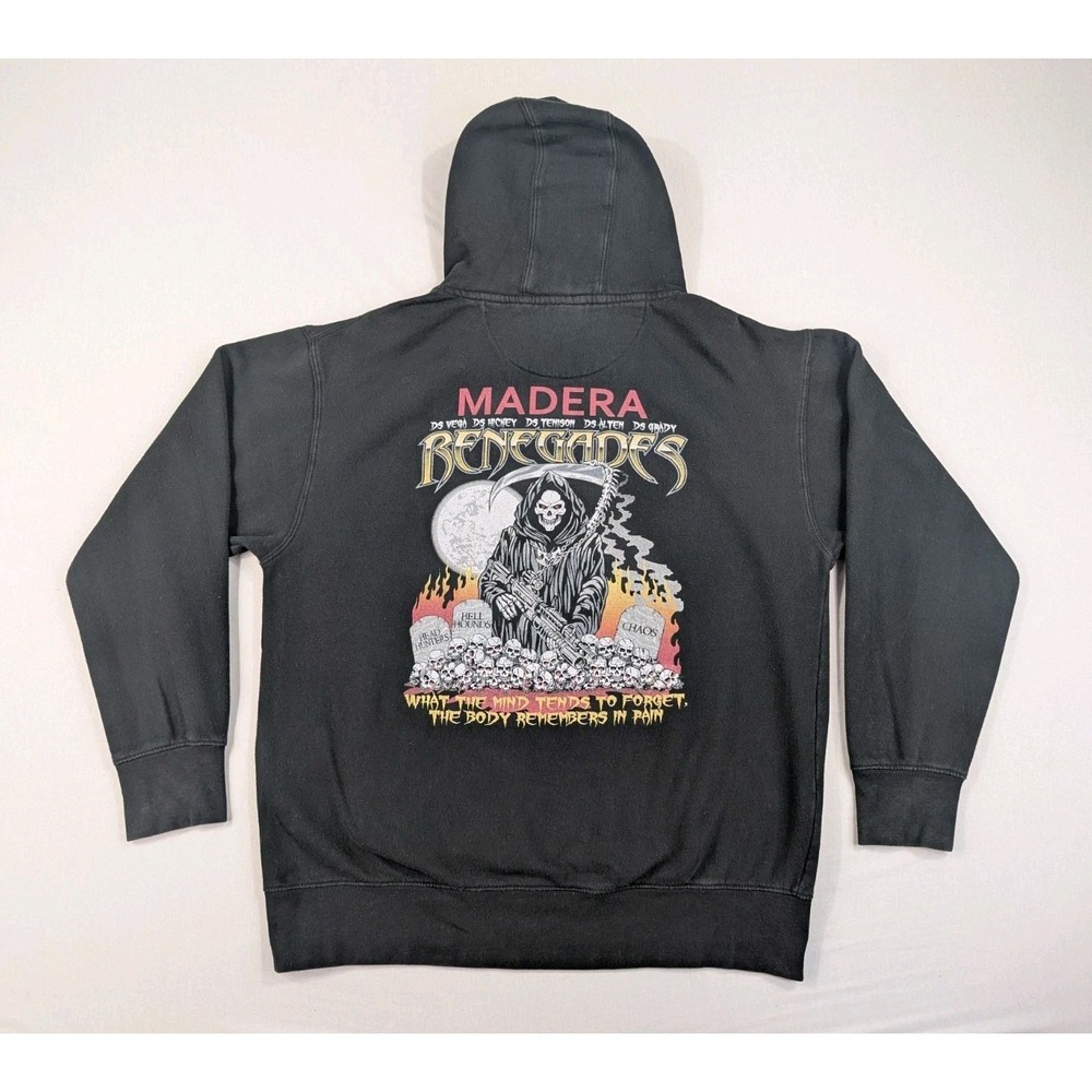 Fort Jackson Hoody Medium Renegades Grim Reaper Army Basic Combat Training Black